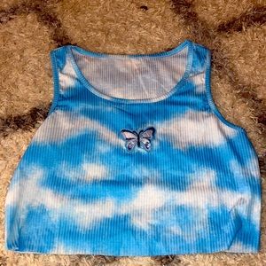 cute crop top from shein size L